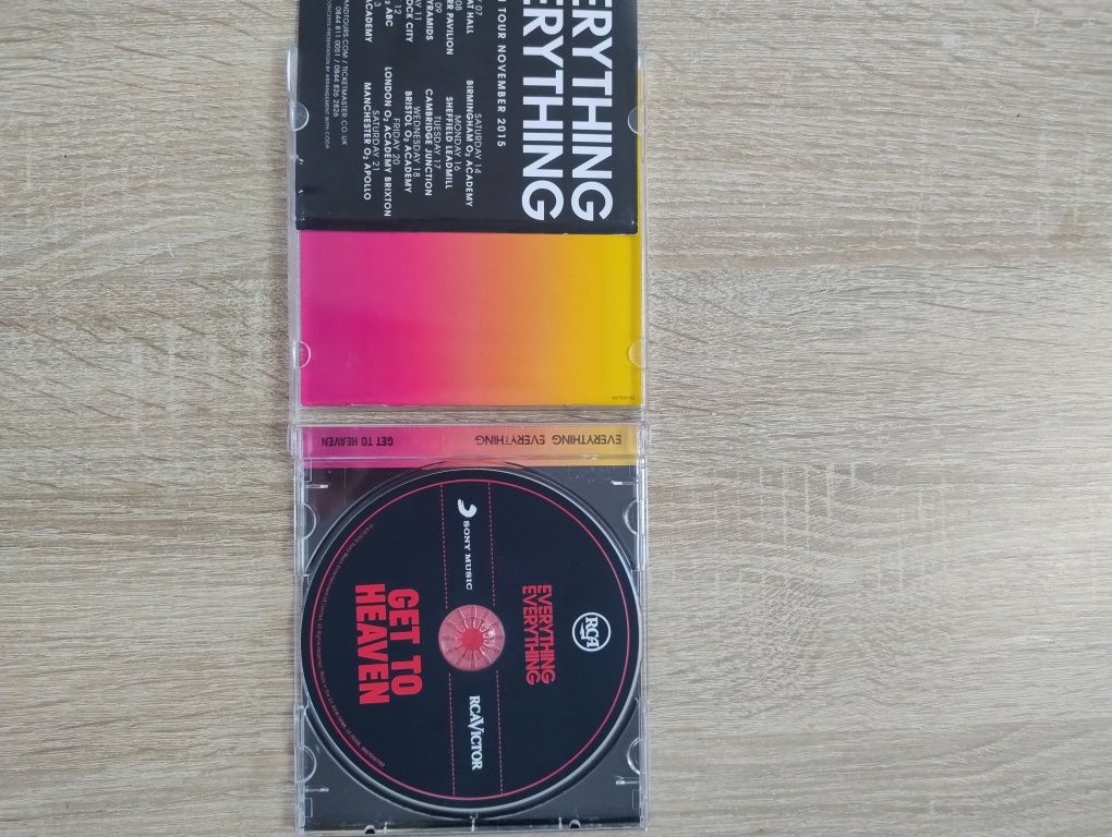 Everything Everything CD Get To Heaven