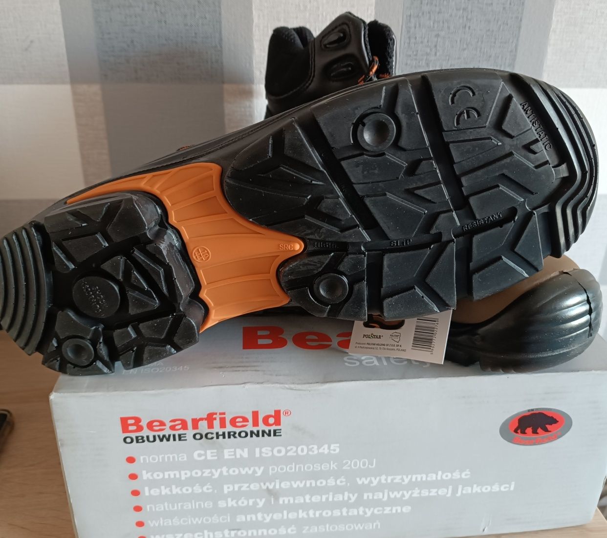 Obuwie ochronne Bearfield K08 rozmiar 44