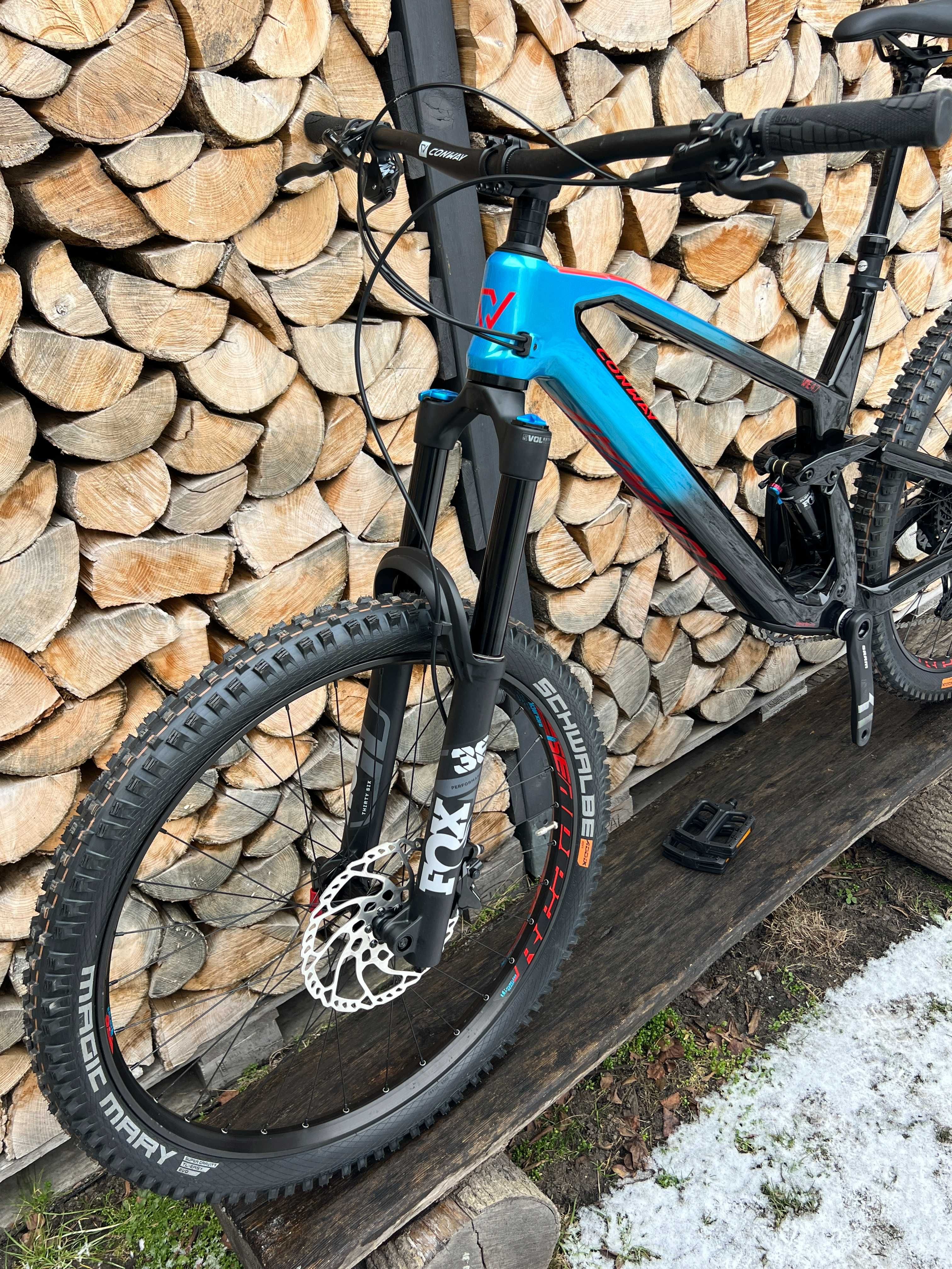 FULL Karbon ENDURO Conway WME 4.7 L 2x FOX Rower MTB górski