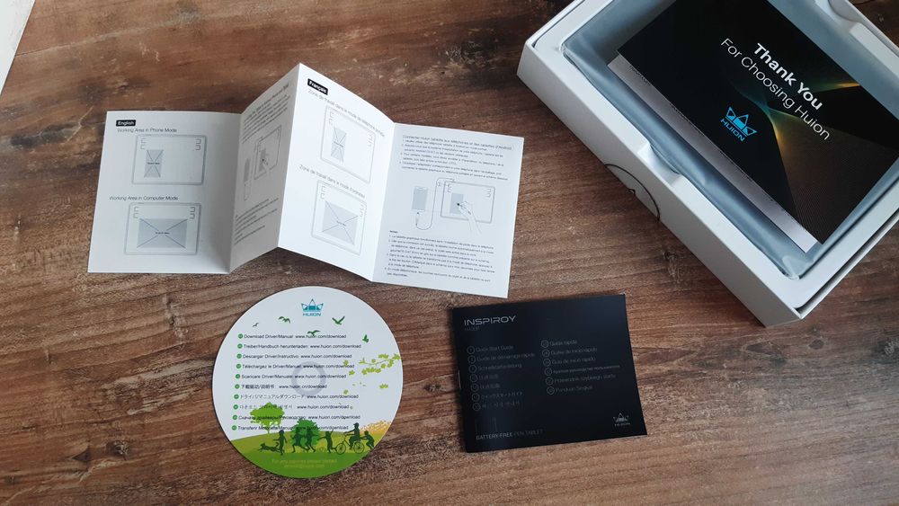 продам терміново Графічний планшет Huion INSPIROY H430P