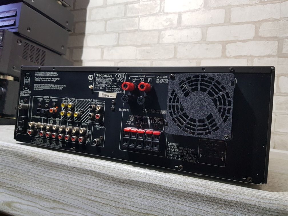 FM/AM  ресивер/підсилювач Technics SA-DX950 2x100Вт б/у з Німеччини+1