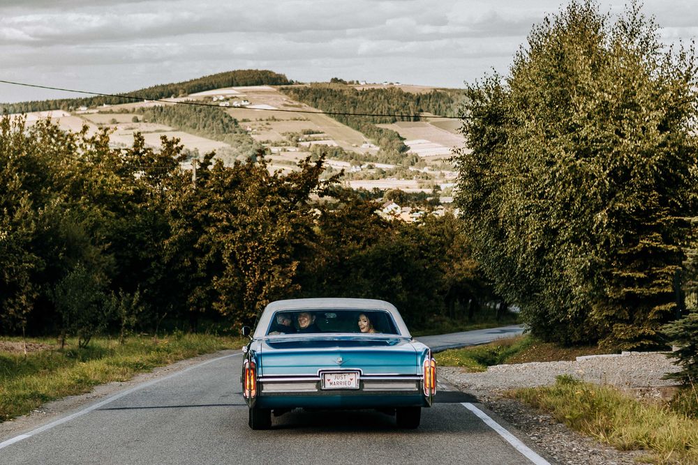 Cadillac 1966 - zabytkowy auto do ślubu, samochód wesele retro Klima