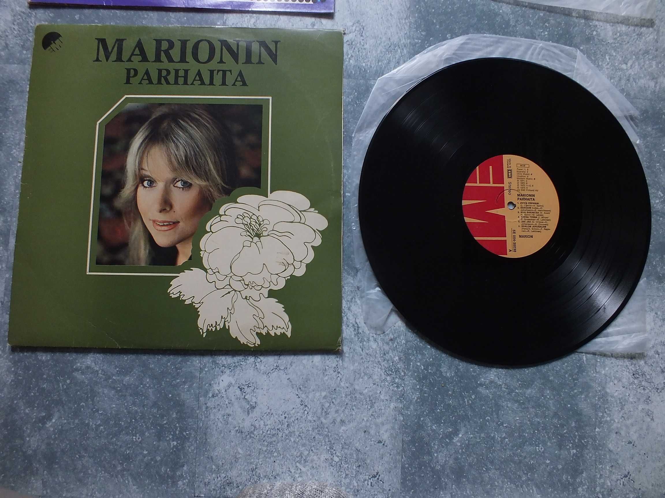 Płyta winylowa LP, MARIONIN PARHAITA-Marion,1974r.,EMI winyl