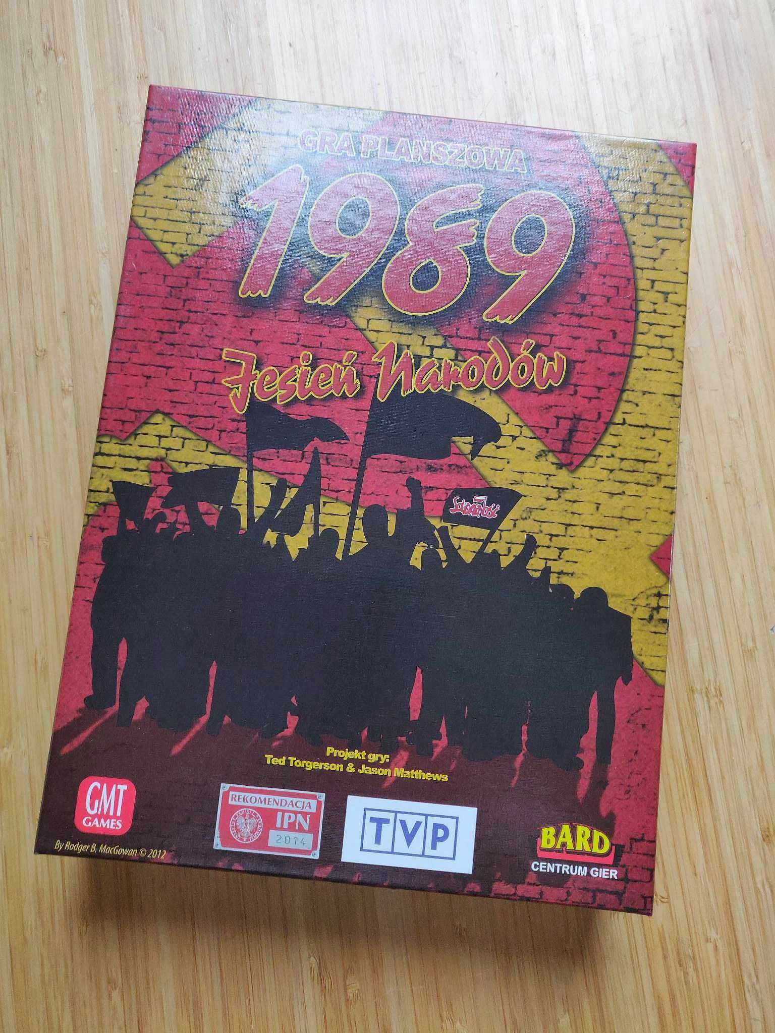1989 - gra planszowa - stan idealny!