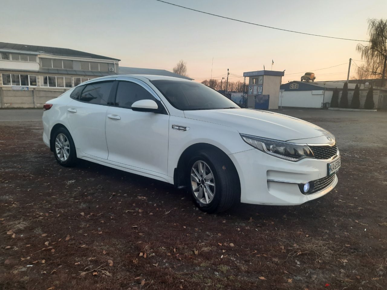 Kia K5 Optima LPi 2017 (рестайл) газ