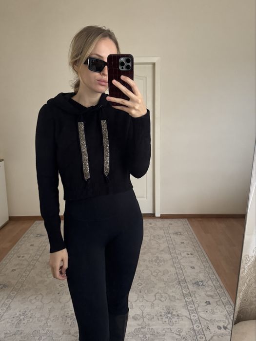 Вкорочений худі-светр ZARA - S