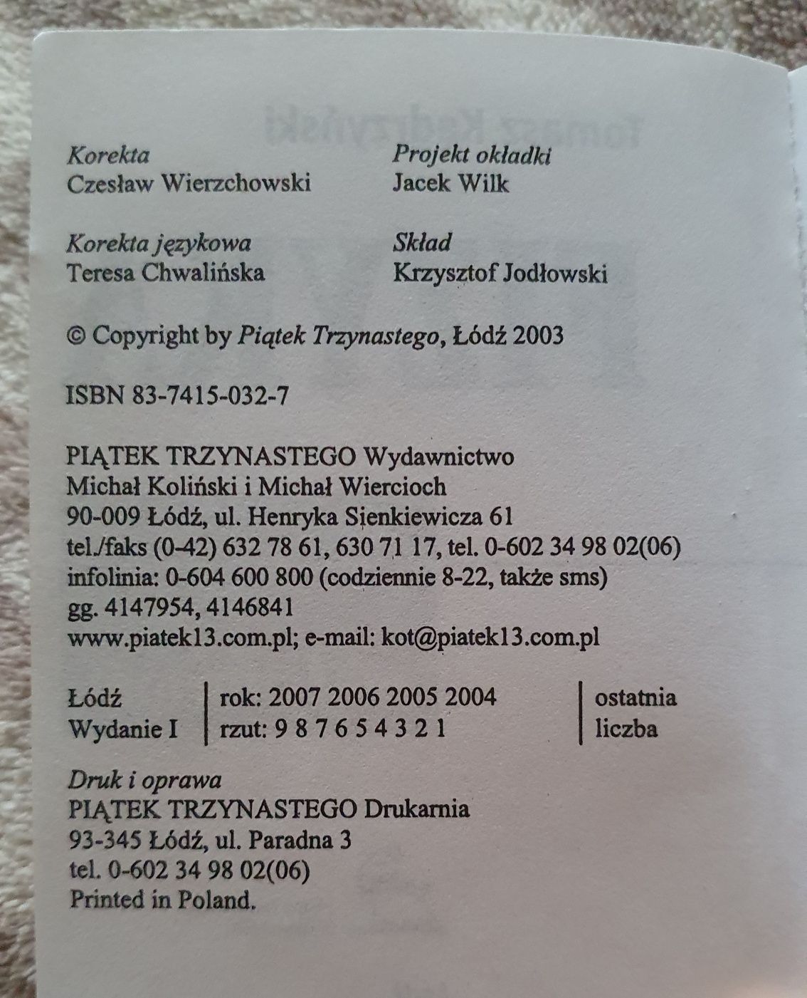 Książka Fizyka mały format