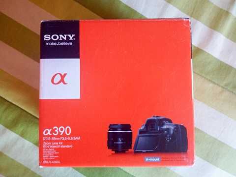 Máquina Fotográfica Sony A390