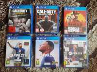 Gry na ps4 Red dead redemption, Fifa, Call of Duty