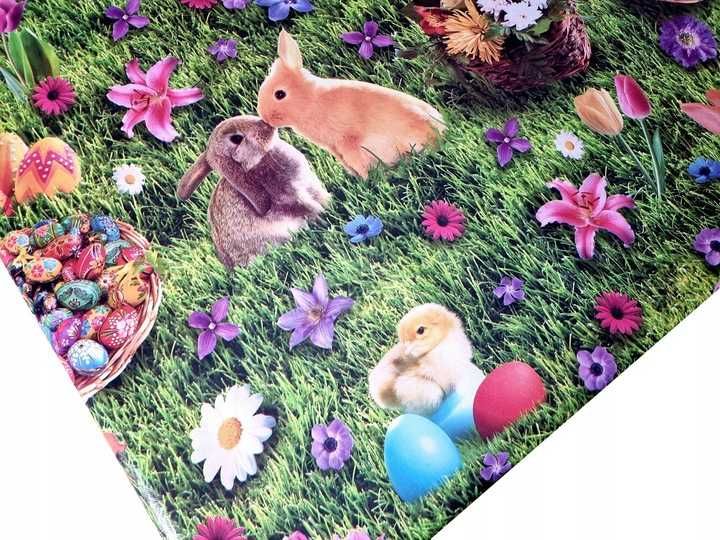 Obrus ceratowy, cerata świąteczna WIELKANOC 80x130