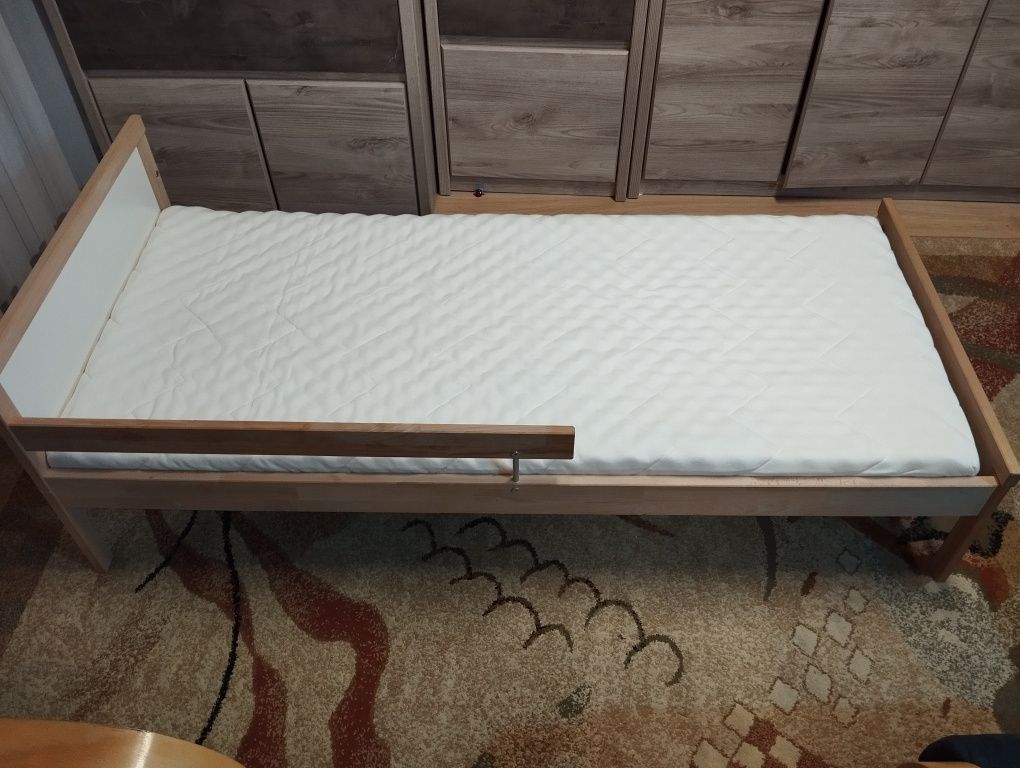 Łóżko 160x70, komplet z materacem, IKEA