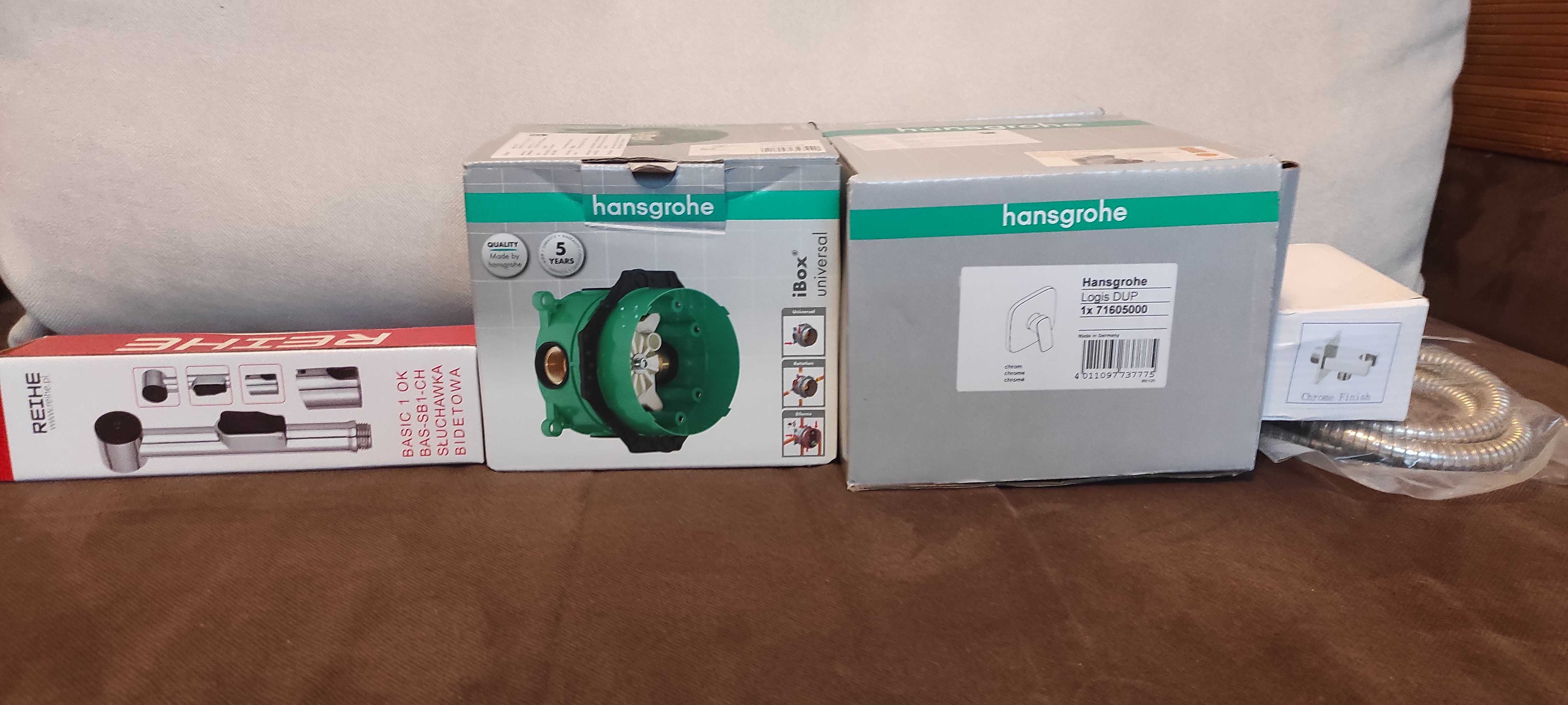 Zestaw Bidetta podtynkowy +bateria Hansgrohe Logis