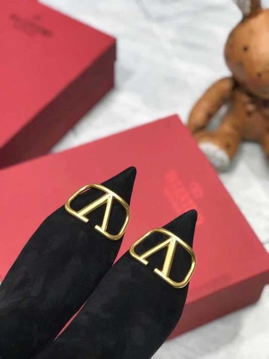 Valentino VLogo Signature – Botas Femininas, Tamanho Personalizado