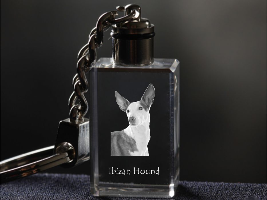 Podenco z Ibizy brelok kryształowy z psem Art-Dog