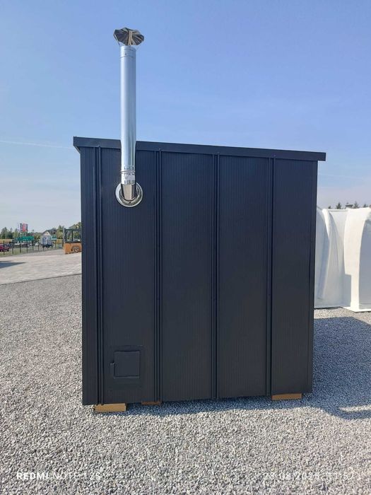 Sauna ogrodowa z werandą opalana drewnem Dostawa Cała Polska