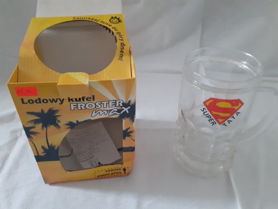 lodowy kufel do picia