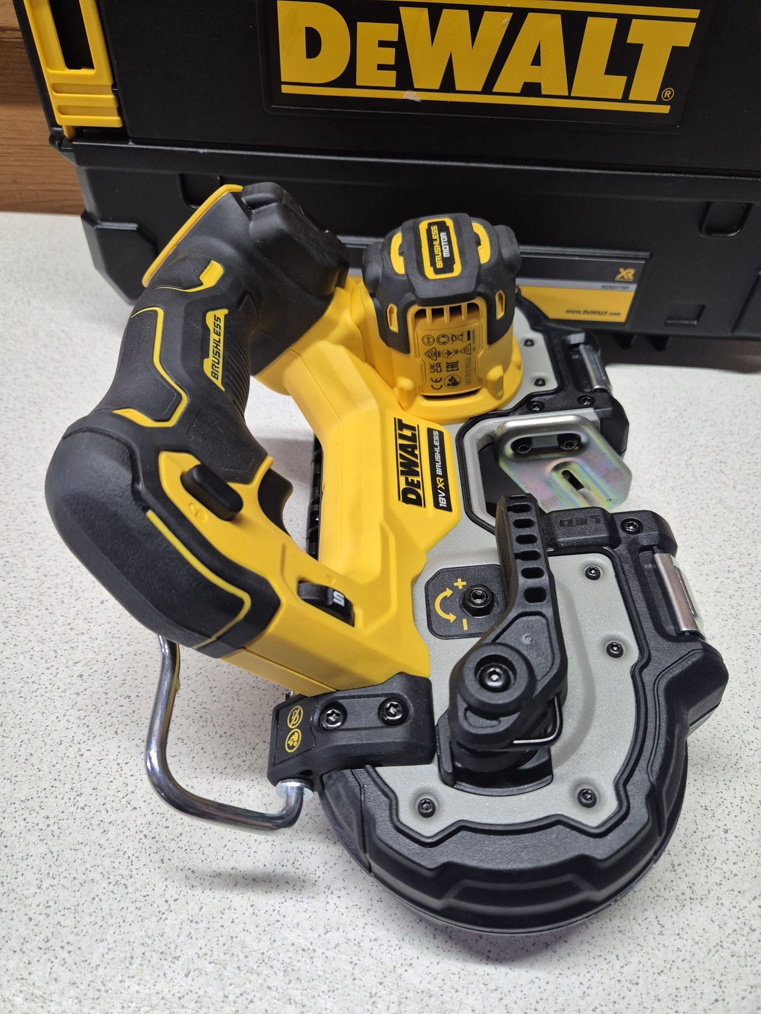 DeWalt Pilarka Taśmowa Brzeszczot Aku. Nówka!