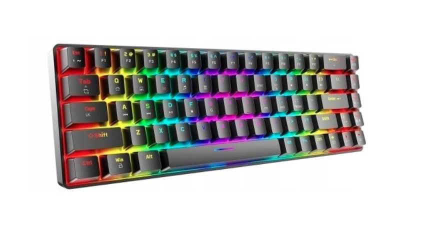Klawiatura mechaniczna przewodowa ZIYOULANG T8 Switche Brown