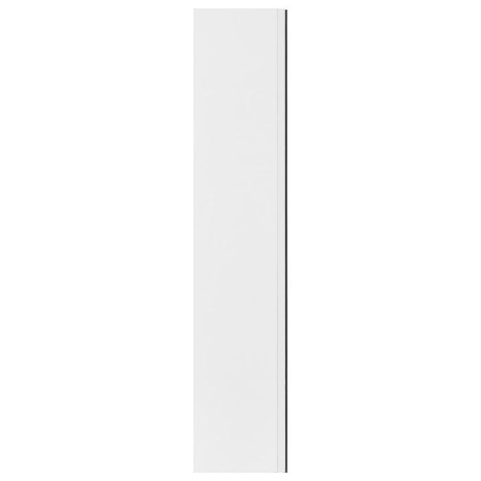 Vidaxl Szafka Łazienkowa Z Lustrem, Biała, 60X15X75 Cm, Mdf