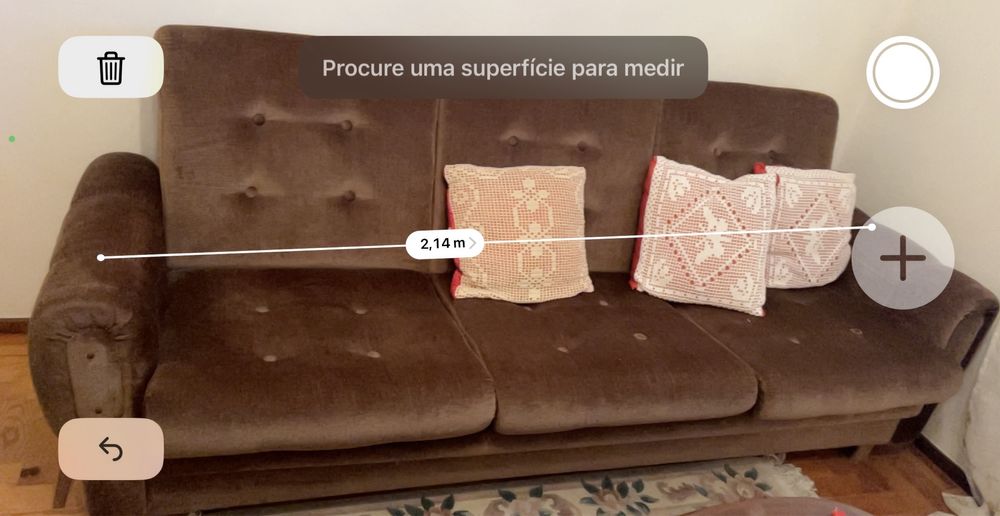 Sofá-cama 3 lugares veludo castanho