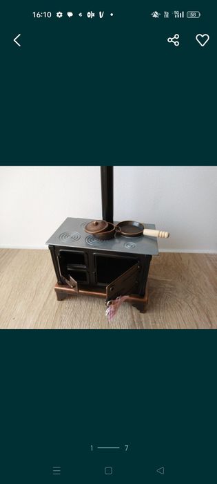 Sprzedam kuchenkę metalową wykokosc ok 8 cm szerokość 10 bardzo dokład