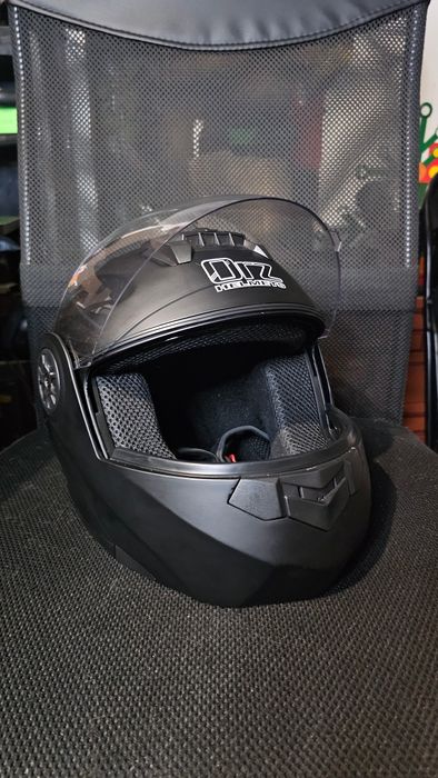 Capacete Modular preto, tamanho S