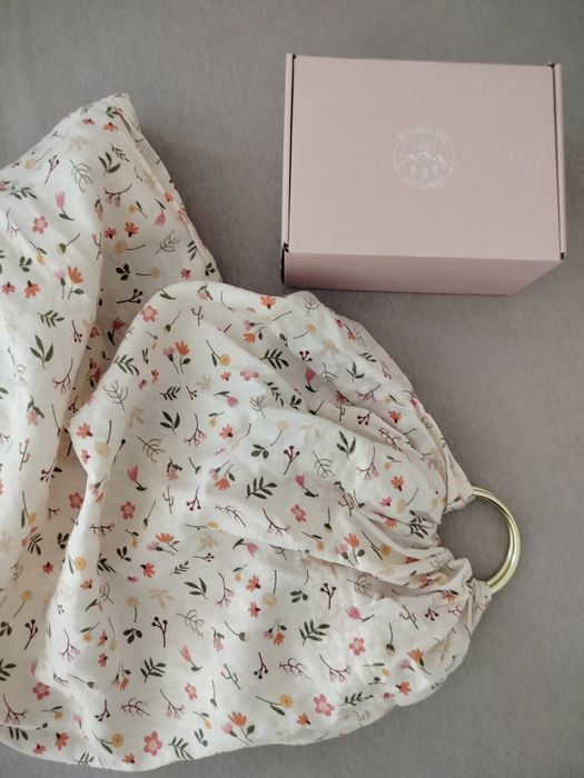 Chusta kółkowa The Slings joyful, 100% len