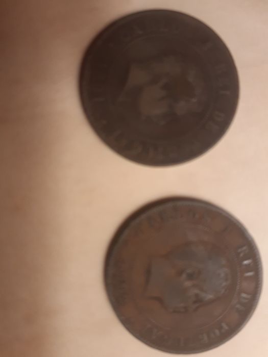 Lote de  moedas antigas portuguesas