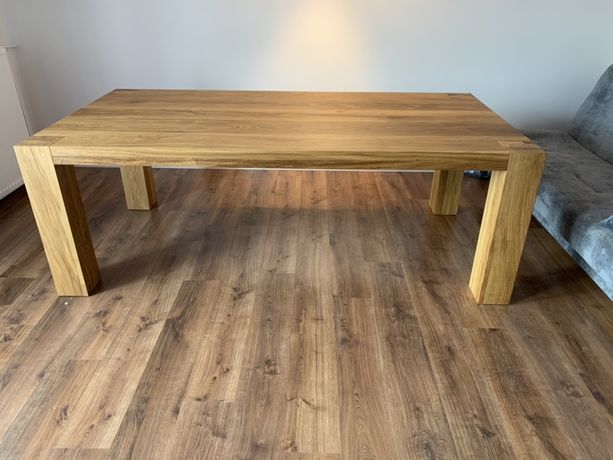Nowy Stół drewniany dębowy lite drewno