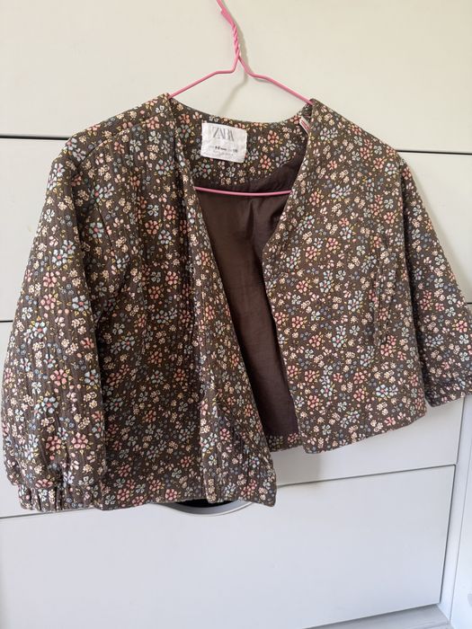 Курточка zara зара для дівчинки 4-5 років 110 см