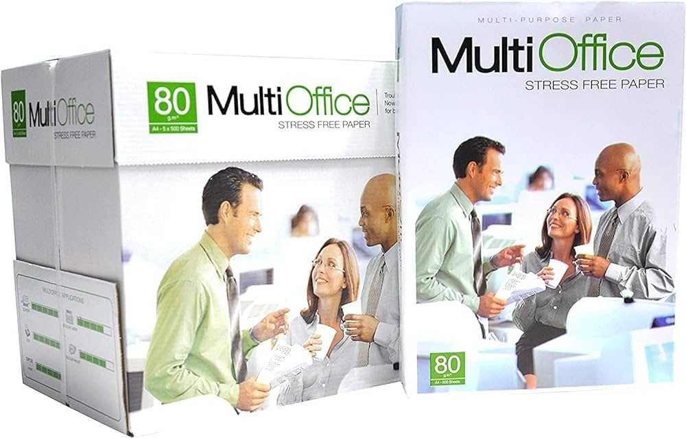 Папір офісний А4 білий Multi Office 80 г/м², бумага А4