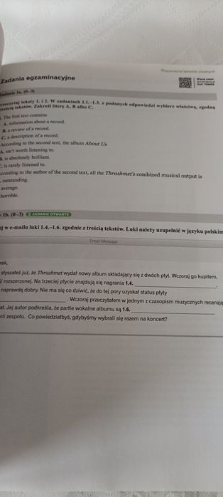 Repetytorium i Arkusze egzamin ósmoklasisty język angielski