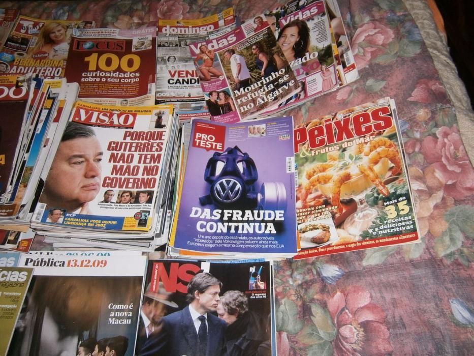 Revistas sábado,única,crónicas,plateias etc