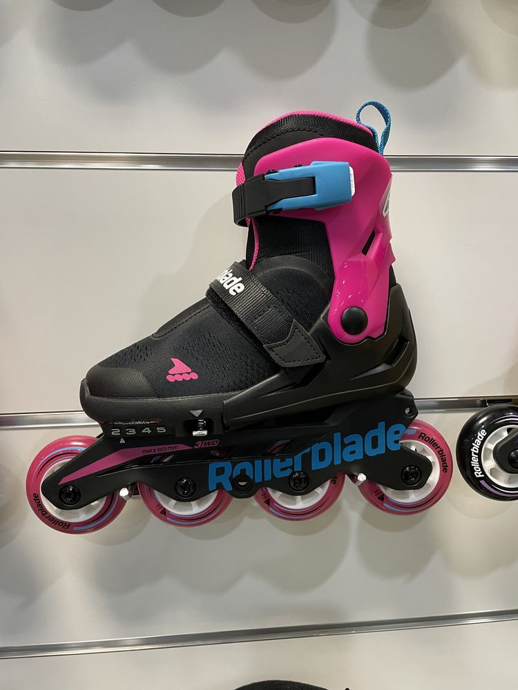 Распродажа -30% Ролики Rollerblade детские и взрослые Microblade Apex