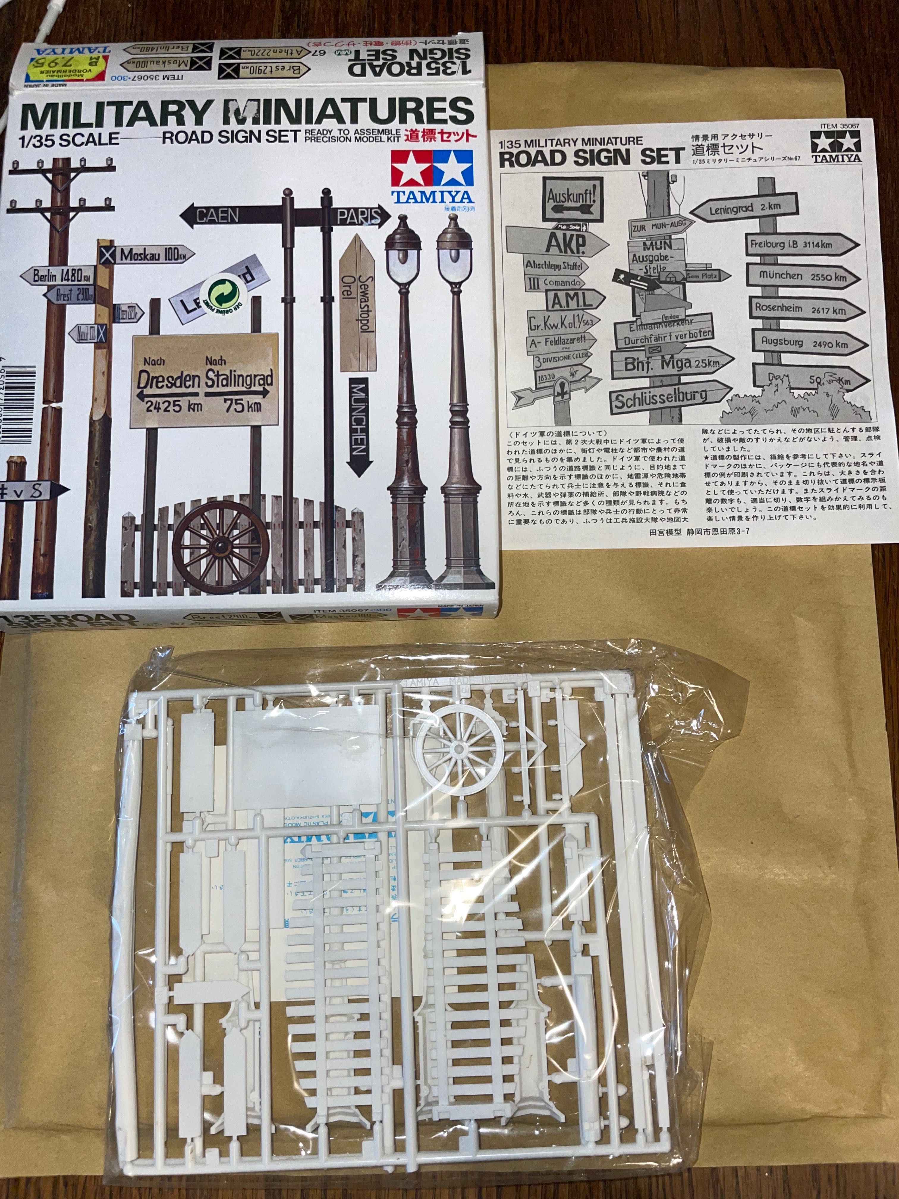 Zestawy akcesoriów 1:35 Tamiya jako komplet