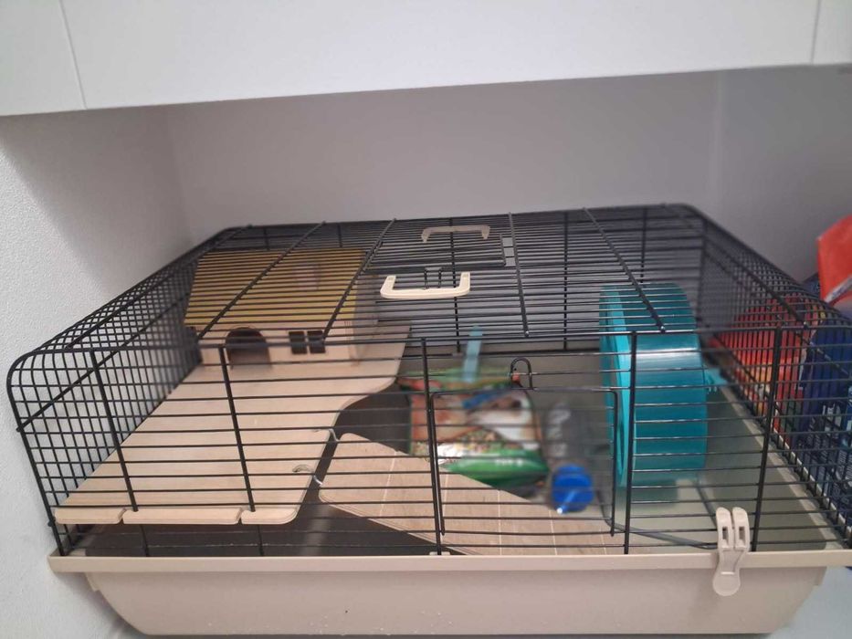 Klatka dla chomika z wyposażeniem Warszawa Ursynów dowóz gratis
