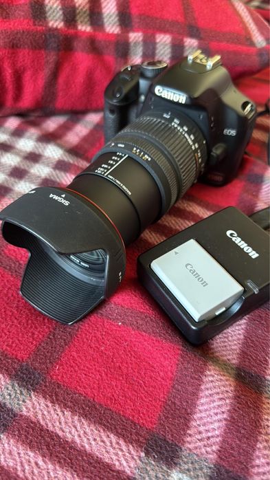 Canon  450 d com lente