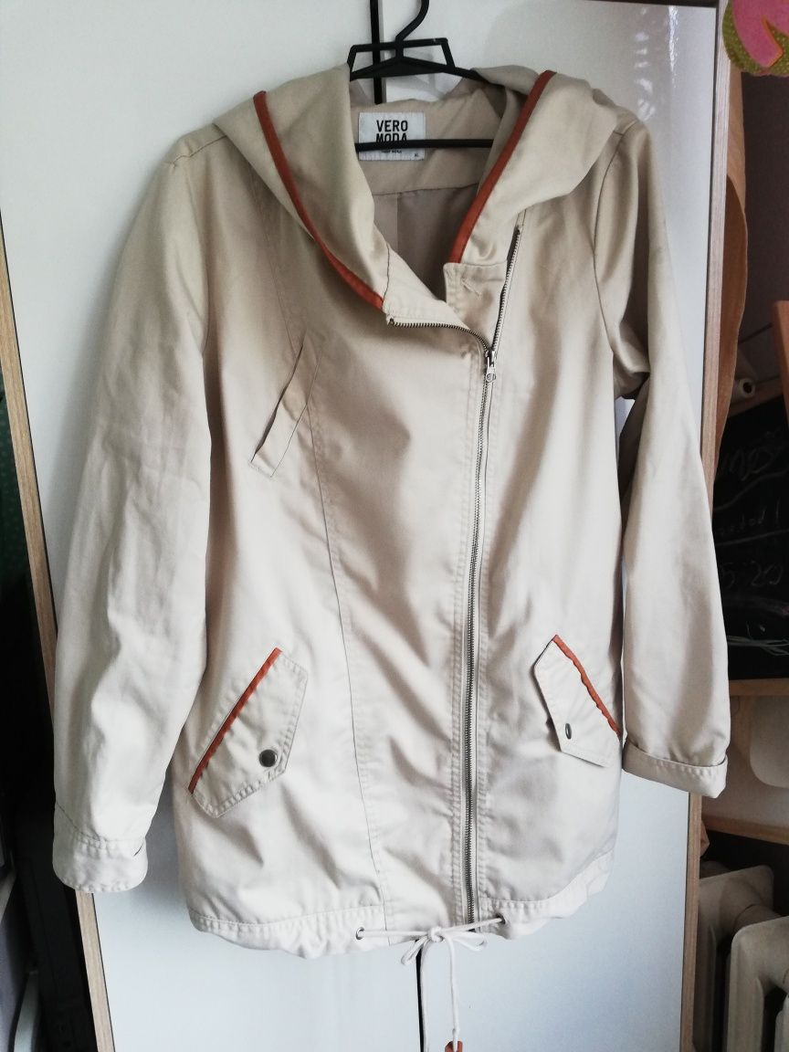 Vero moda XL 40 42 parka na jesień jesienna   ciążowa oversize