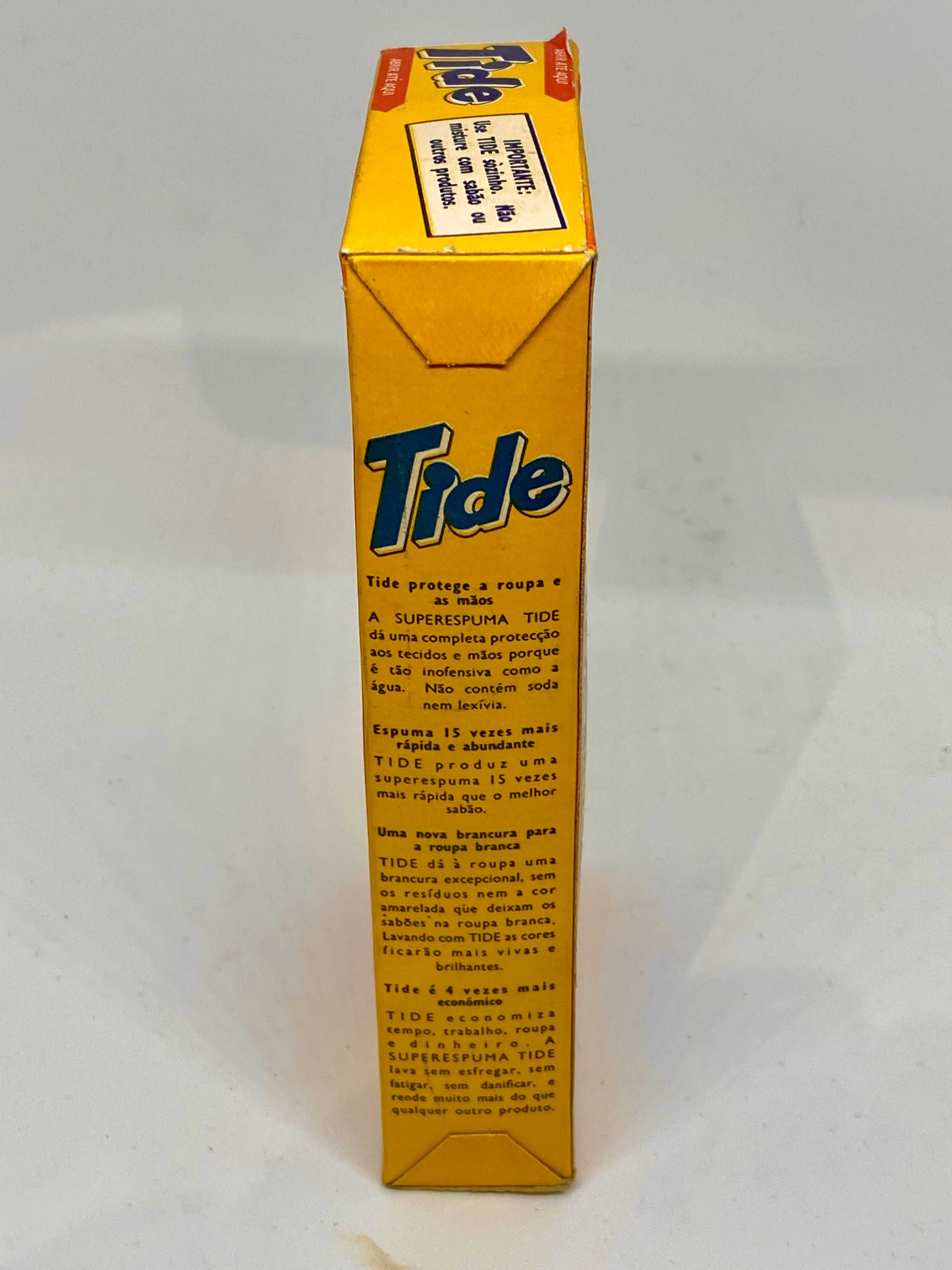 Embalagem Antiga Original - Invólucro Inviolado - Detergente Tide