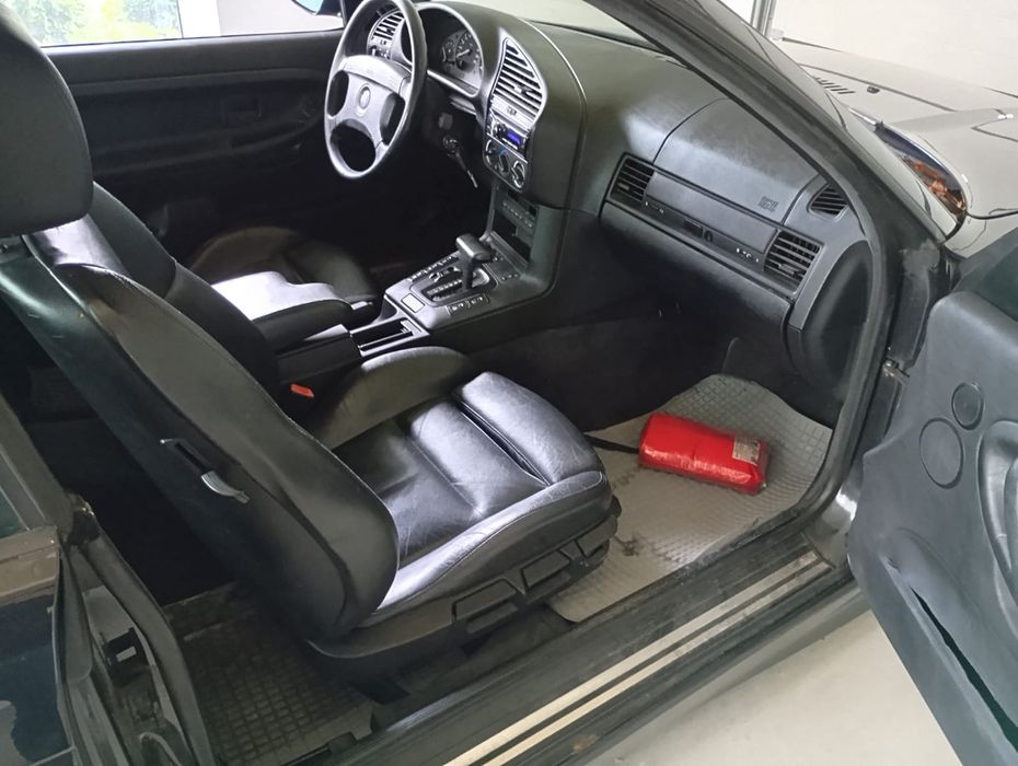Fotele BMW E36 Cabrio Coupe SKÓRA SPORTY grzane