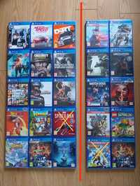 Jogos PS4 PlayStation 4 (1 jogo da esquerda + 1 jogo da direita=30€)