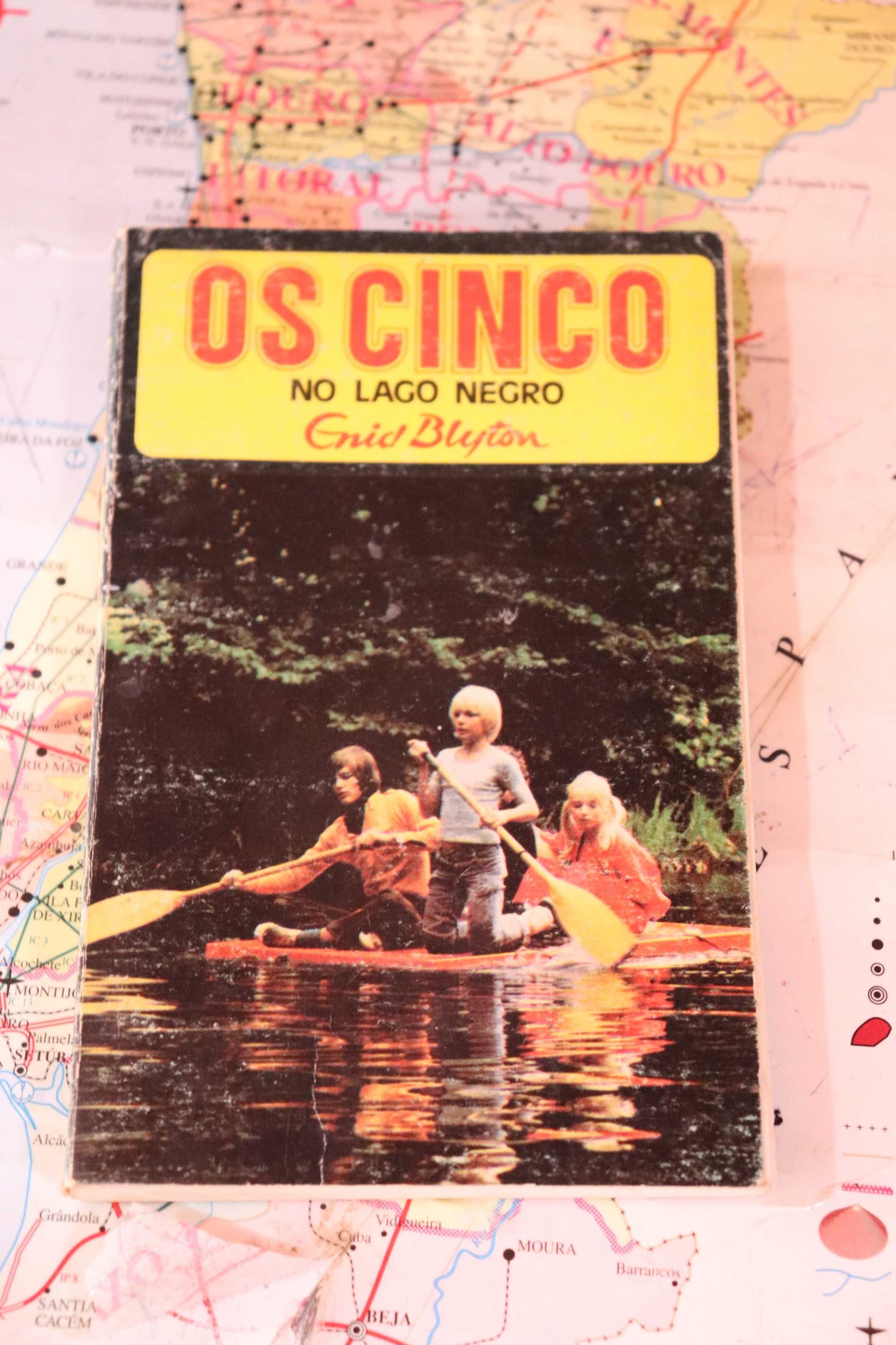 Vários livros "Os Cinco"