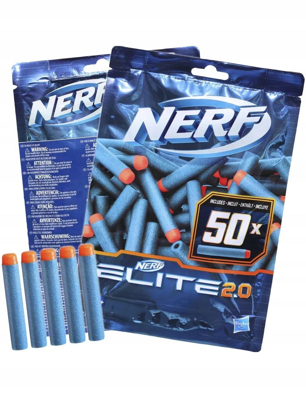 Hasbro Nerf Elite 2.0. Strzałki Piankowe Naboje 50 Szt E9484