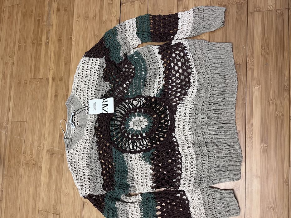 Вʼязаний светр ZARA, M-L