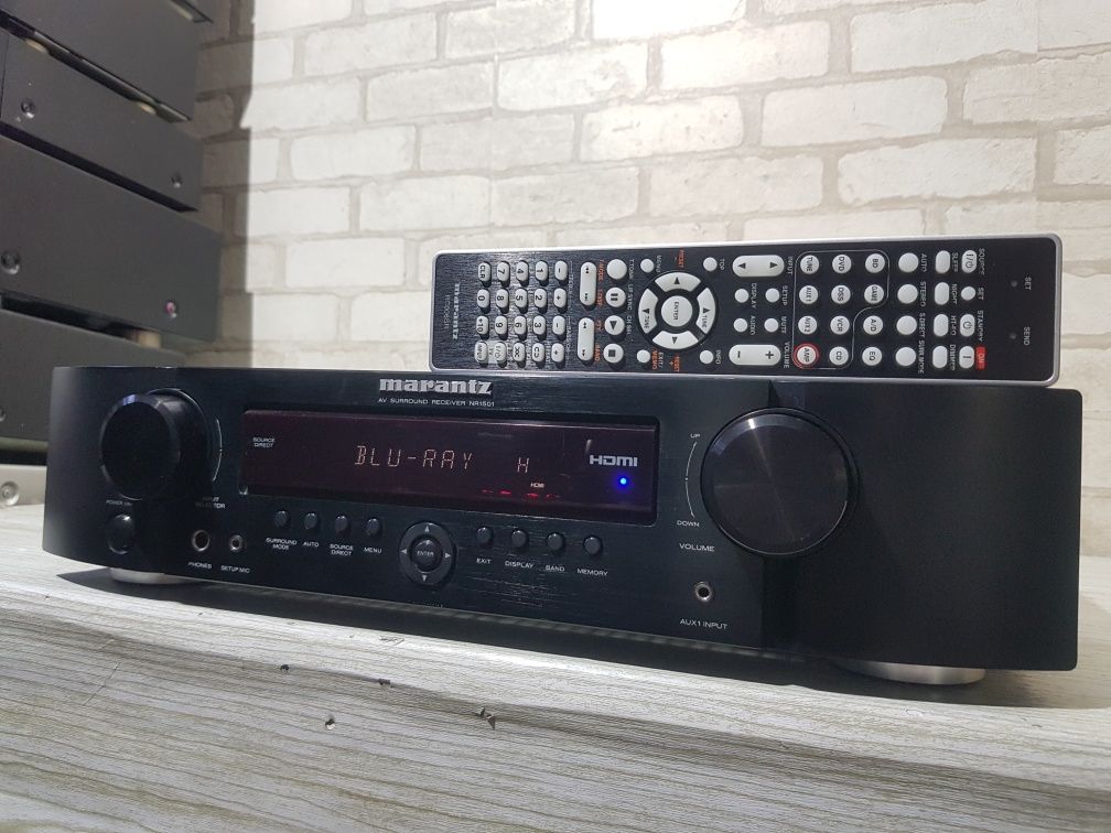 Пульт!7.1АV Стерео ресивер/підсилювач  Marantz NR 1501 HDMIб/у з Німеч
