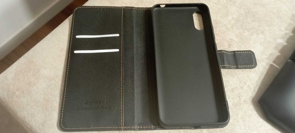 Capa telemóvel nova em pele para XIaomi Redmi 9A/ 9AT,