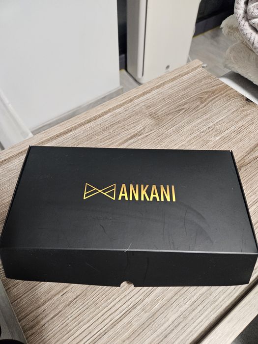 Zestaw muszka krawat spinki poszetkbutelkowa zieleń a