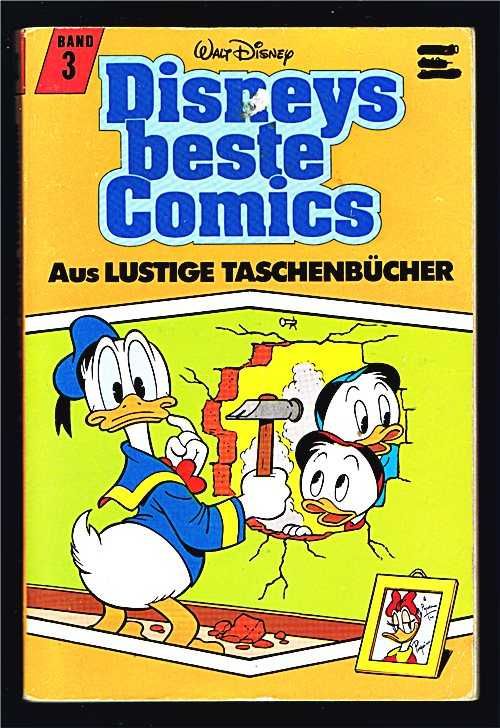 DIE BESTEN COMICS Lustige Taschenbücher Band 1-3 - W. Disney