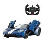 Auto Rc Ford Gt Rastar 1:14 Niebieski Zdalnie Sterowany Model