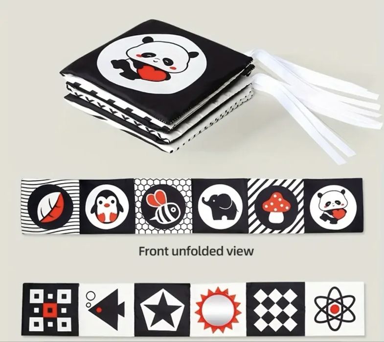 Книжечка з тканини для немовлят